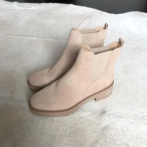 Sam Edelman Nude Boots size 9